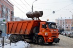 29 января в Твери работы по уборке дорог активизированы после часа-пик