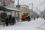 В Твери продолжается расчистка улиц и вывоз снега 