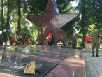 В Пролетарском районе города Твери прошла военно-патриотическая акции «Горсть памяти»